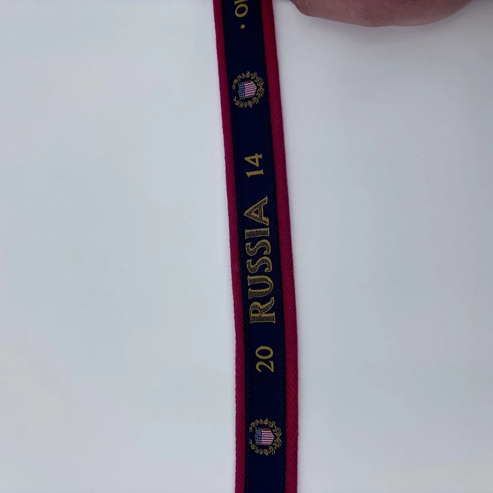 Polo Ralph‎ Lauren Olympic Team 2014 Web Belt Adj 40